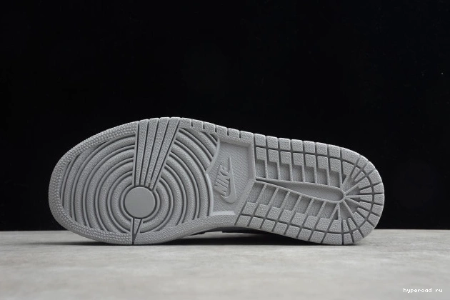 554724-092 Jordan Mid Grey AIR 1 Light Smoke 1206